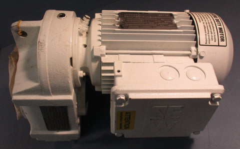 Sew Eurodrive FA37DT80N4-KS Gearmotor DFT80N4-KS 14.33:1 1700/119RPM 1HP