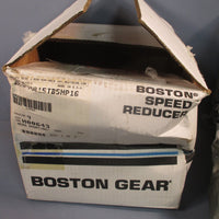 Boston Gear Gearbox Speed Reducer 56C 0.91HP 15:1 BKHF71815TB5HP16