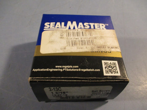 SEALMASTER GOLD LINE STANDARD 2-13C BALL BEAING INSERT 1-3/16" BORE