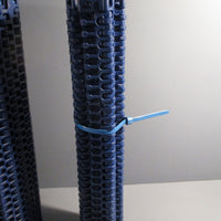 Intralox 2400 Ser Radius Flush Grid Acetal Blue Belt 16" Wide 10ft Length 378539