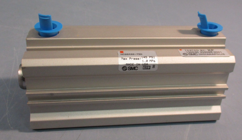 SMC NCQ2A32-75D Pneumatic Air Cylinder, Doulbe Acting 145psi 1.0 MPs Made in USA