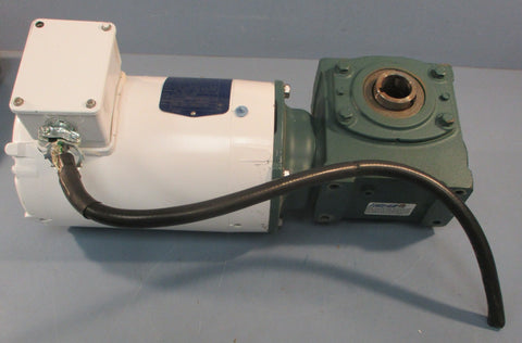 Baldor VWDM3546 Washdown Motor w/ Dodge Tigear 2 20Q25H56 Gearbox 11/4" Bore