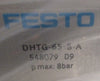 Festo DHTG-65-8-A Ser D9 Rotary Indexing Table 548079 8bar p max