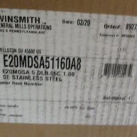 Winsmith E20MDSA51160A8 Gearbox Single Reduction Dlr Assembly 1 1/2" Shft Dia
