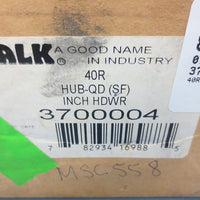 Falk 3700004 40R Hub QD (SF) Inch HDWR