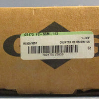 Dodge 126173 4-Bolt Flange Mount Ball Bearing FC-SCM-112 1-3/4" Bore