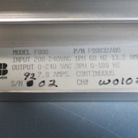 ABB AC Drive LC Series F008, F00832A00 Input: 1PH 13.2 Amps