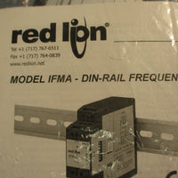 Red Lion IFMA0065 Din Rail Frequency To Analog Converter 85-250 VAC
