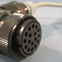 Leoni Elocab E47543EC Activation Cable 5.1m Long Approx W/ 90° 17-Pin Connector