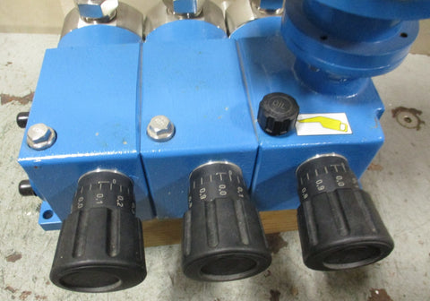 LEWA ESK 002513 Metering Pump 25 l/h w/ 0.75 / 0.86 kW 1395 / 1695 RPM Motor