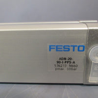 FESTO PNEUMATIC CYLINDER DOUBLE ACTING 536233 N060 ADN2090IPPSA