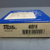 Martin 40B18 Sprocket Hub 18 Teeth