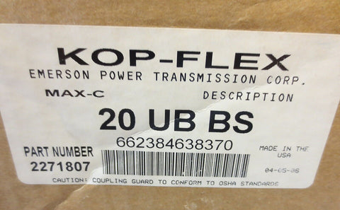 Box of 10 Kop-Flex 20 UB BS 2271807 Spare Parts SpacerBlock Set New