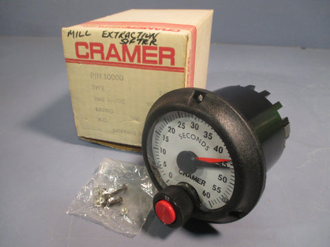 Cramer Type 241EA P/N 10000 60 Second Timer W.D. 1150 115/60 SW 15A 241EB6000