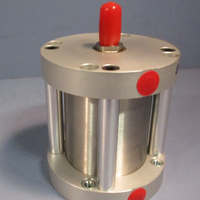 BIMBA Metric Flat-1 Pneumatic Compact Air Cylinder, Single Acting FMS-5050-3RMT