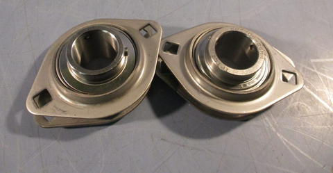 Lot of (2) Shuster/IPTCI Insert Ball Bearing SUC205 591055S