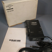 BLACK BOX CAT5 MULTI VGA/AUDIO SYSTEM EXTENDER TRANSMITTER RS232 AC1005AR2