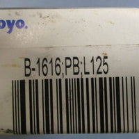 (Lot of 2) Koyo B1616 PB L125 Needle Roller Bearing 1" Bore, 11/4" OD, 1" W