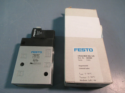 Festo Solenoid Valve CPE24-M1H-3GL-3/8