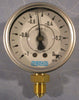 Trepko EN 837-1 Pressure Gauge -1 to 0 bar Liquid Filled 2-1/2" OD