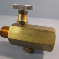 DELTROL FLUID PRODUCTS PNEU-TROL FMF 25 B Brass Flow Control Valve