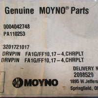 Moyno 3201721017 Drive Pin FA1G/FF10,174CHRPLT 31/8" L 11/8" OD