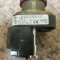 Allen Bradley Pilot Light Bulletin 800TPH16R Ser T Red XFMR w/ High Visibility