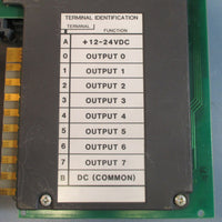 Allen Bradley 1771-0B DC Output Module 12-24V Series B Card Used