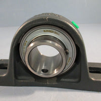 INA GG-ASE08 Two Bolt Pillow Block Housing, Ball Bearing 40mm Bore, Cast Iron