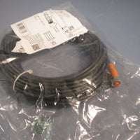IFM Single Ended Cordset, M12 Female 15M, AWG22 EVC082