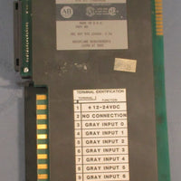 Allen Bradley 1771-DL Encoder Input Module Gray 1771DL 12-24V 10" Length