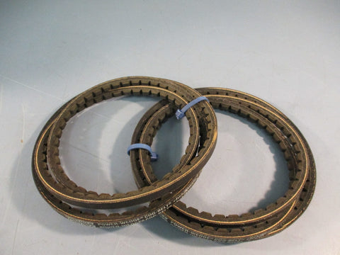 Lot of (2) Carlisle 3VX600 SPZX1520 Power Wedge Cog-Belt Checkmate