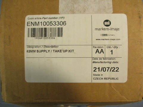 Markem-Imaje ENM10053306 Supply Take Up Roller Kit 53mm Rev AA