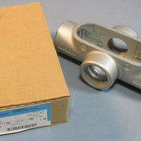 Cooper Crouse Hinds X57 Conduit Body Outlet Box 1-1/2" Ports NIB