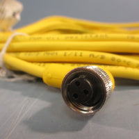Lumberg Automation RKWT 3 U664/30F Cordset 30 Ft Long Female 3 Position 250V