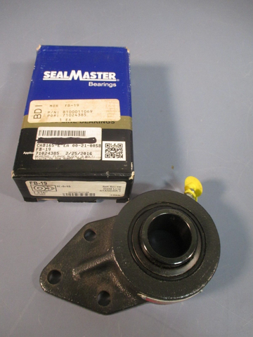 SealMaster Standard Duty Flange Bracket, 3 Bolt, 1 3/16” Bore FB-19