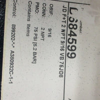 Armstrong D684599 Steam Trap JD F+T 2NPT 9/16 VB 75JD8 75 PSI NWOB