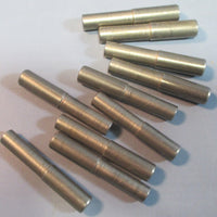 Lot 10 Stainless Steel Pivot Pins SCE3368/SS, 2.09" Long, 0.34" x 0.375" OD NWOB