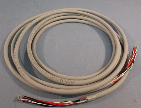 Leoni Elocab LTD. Cable Assembly EHRK 33115 AWM E47543EC 6C/20AWG 90C 300V