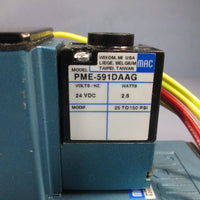 MAC Valves, Pneumatic Air Solenoid Valve 24VDC, 6213C411PM591DA w/PME591DAAG