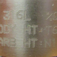 Dixon Sanitary SPDBSVACVN050025 Right Angle Sample Valve 1/2" Inlet 1/4" Out