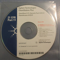 Agilent Technologies G218360073/60074/60072 ChemStation Plus Software