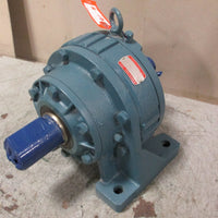 Shimpo Nidec ER71D Coronet Gear Reducer 71:1 Ratio 1.8 kW Input 28 & 55mm Shaft