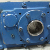 Foote Jones 8215-H24 Shaft Mounted Drive Gear Reducer Estimated 24.65:1 Ratio