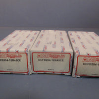 LOT OF (3) AMI BEARINGS FLANGE MOUNT BEARING 3-BOLT BASE UCFB204-12R45CE