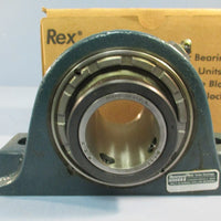 Rexnord ZAS2111 Pillow Block Roller Bearing Unit Two-Bolt Base 1-11/16"