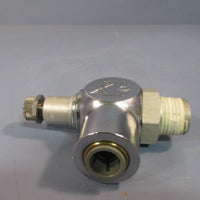 BIMBA QUICK-CONNECT FLOW CONTROL VALVE, NEEDLE ANGLE FQP8K