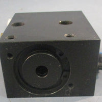 FlexLink XTPD D35 Pneumatic Dampened Pallet Stopper 20mm Stroke Length