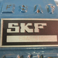 SKF Pillow Block Housing FSAF 615 4 Bolt Split Used