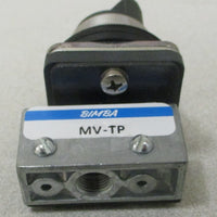 Bimba MV-TP Manually Actuated Pneumatic Directional Flow Control Valve 1/8" NPTF